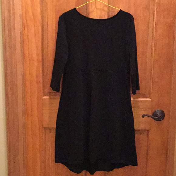 Black Old Navy maternity stretchy dress size S - Picture 4 of 5